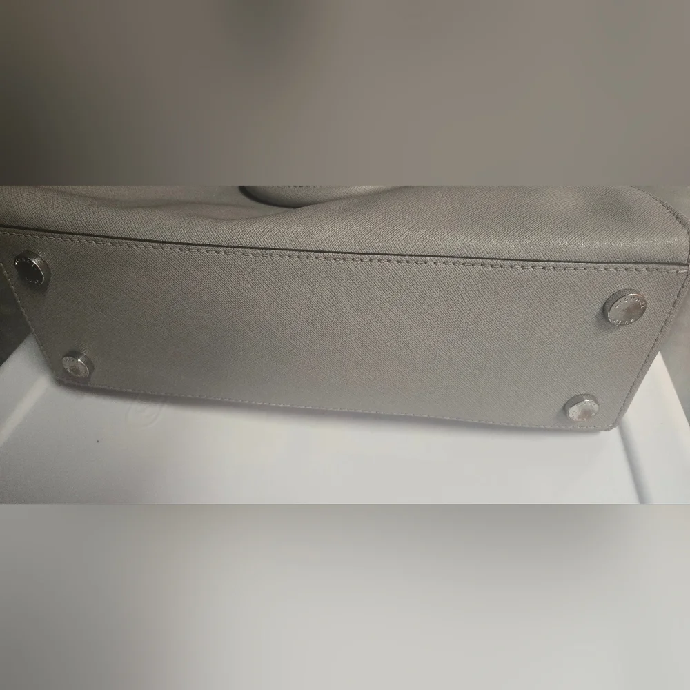 Michael Kors Gray Satchel Bag